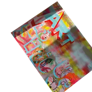 Art by Kato - kleurrijk schilderij